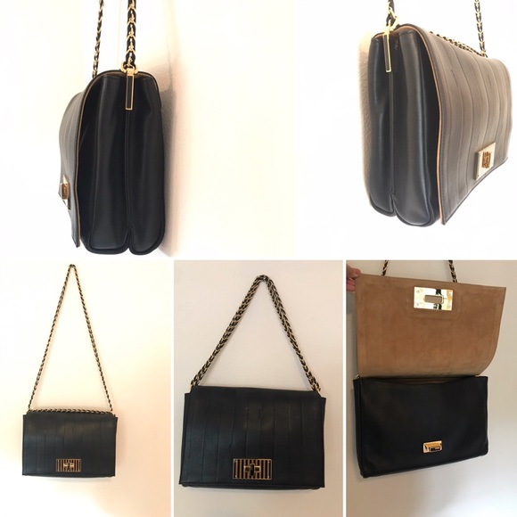 Fendi Claudia Shoulder Pequin Embossed Leather 👜 - Picture 5 of 8